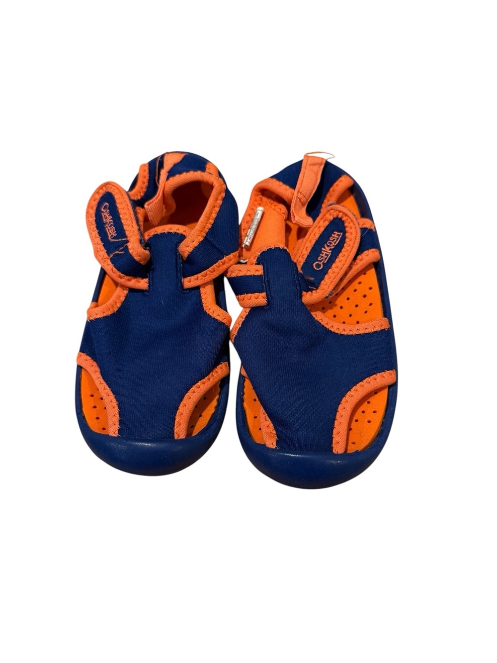 OshKosh B’gosh Kids Sandals Water Shoes Size 9 (Toddler) Blue Orange Velcro